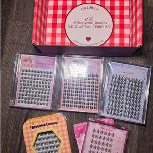 Ninetynine Dreams Cluster Lash Sets — Black NEW